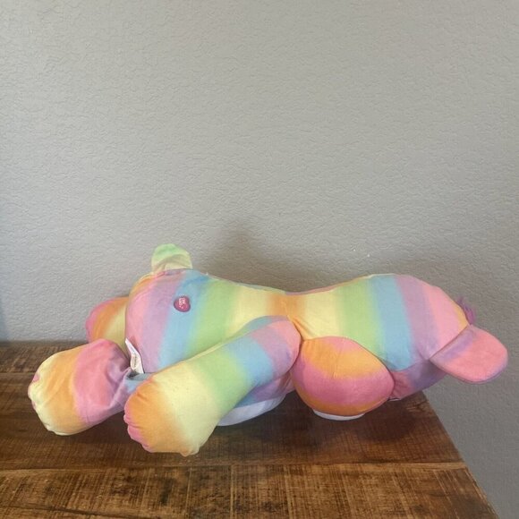 Care Bears Togetherness Bear Plush 2022 22" Rainbow Swirl Large Plush - Picture 5 of 7